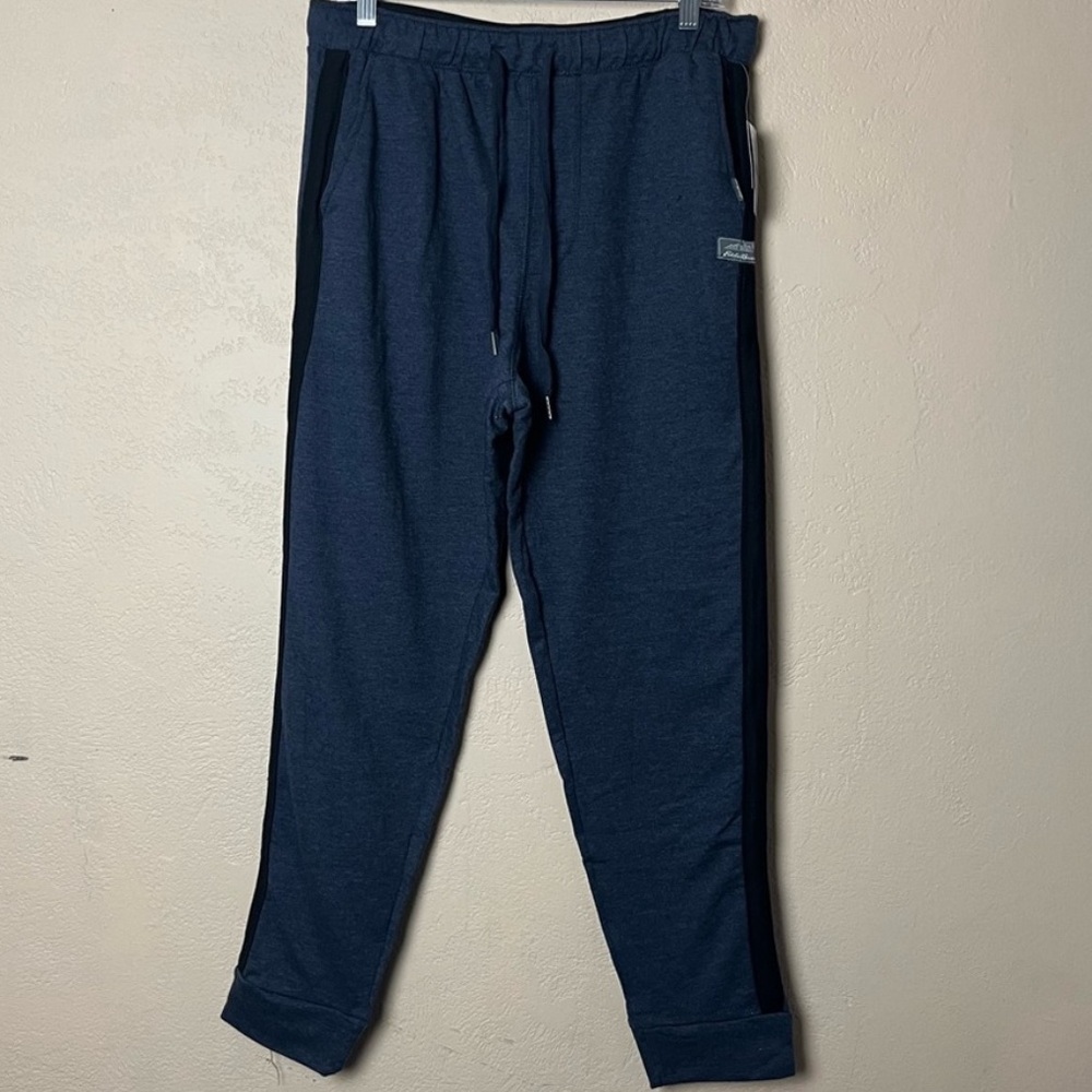 Eddie Bauer Mens Drawstring Lounge Sweat Navy Pants.   Size M /L/S‎